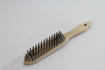 Preview: Industrie-Drahtbürste, Stahldraht gehärtet, 0,35 mm, 5-reihig